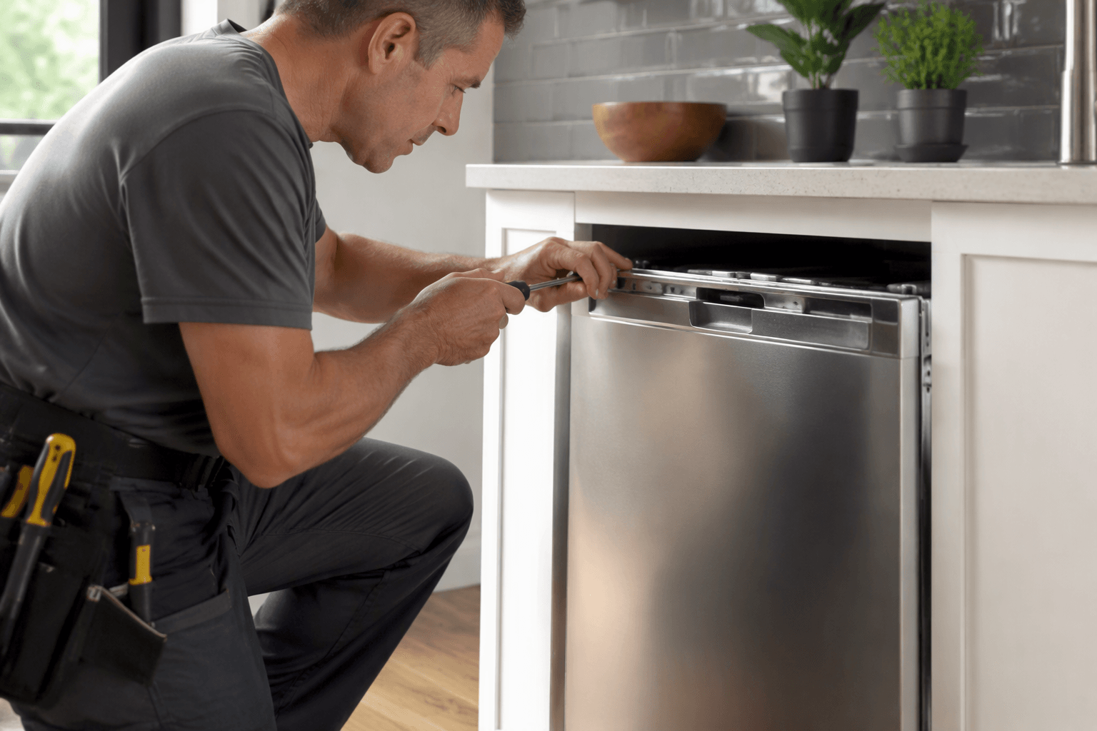 7 Steps for a Smooth Dishwasher Installation in Davis related to dishwasher installation | Top Town Appliance repair Service